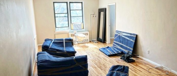 Pick n Move NYC blanket wrapping furniture protection